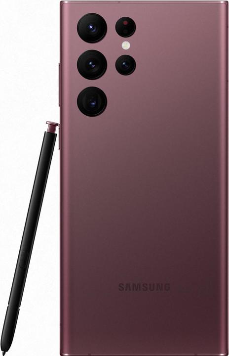Image du produit Samsung Galaxy S22 Ultra (256 Go, Bourgogne, 6.80", Double SIM, 108 Mpx, 5G)