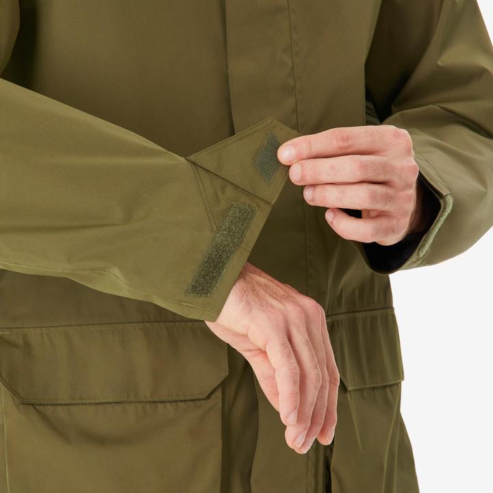 Image du produit Quechua Veste longue de randonnée homme, NH500 olive (4XL)