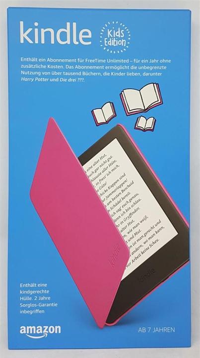 Image du produit Amazon Kindle Kids Edition 2019 (6", 8 Go, noir / rose)