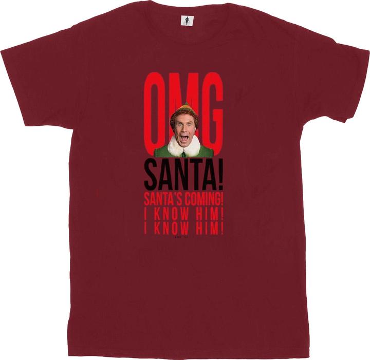 Elf OMG Santa I Know Him TShirt (XXL)