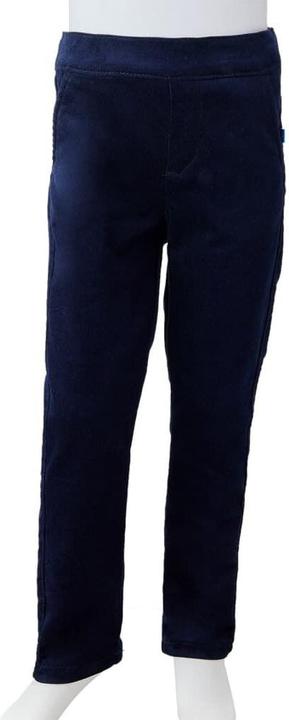 Produktbild VidaXL Kinderhose Dunkles Marineblau 128,Material: 98 % Baumwolle (128)