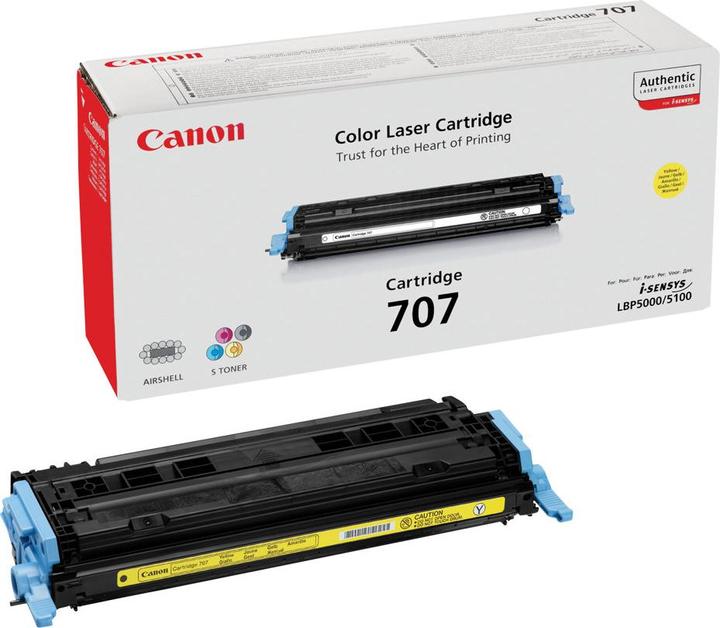 Actual product image Canon 707y (Y)