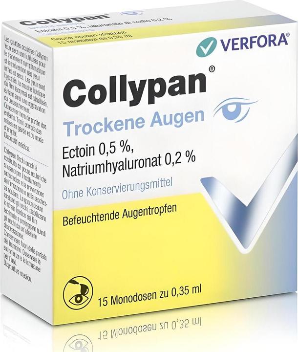 Collypan Trockene Augen Monodosis (0.35 ml, 15 Stück)