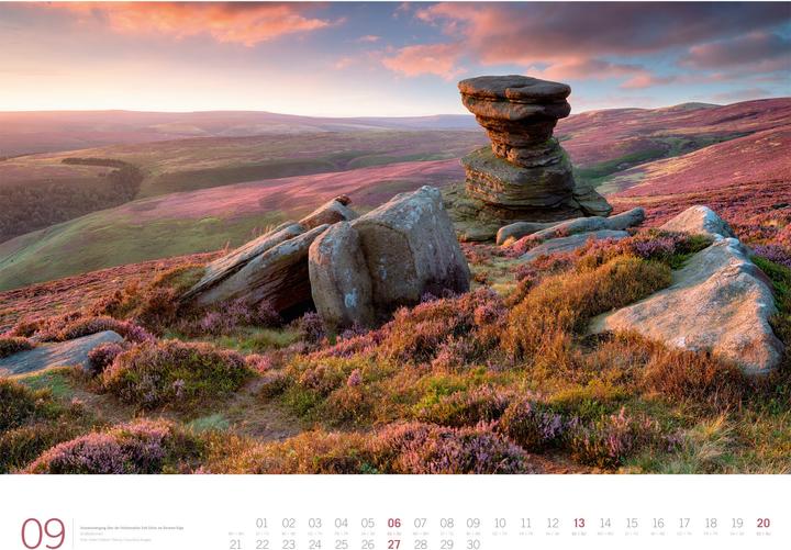 Actual product image Planet Earth - Gallery Kalender 2026 (66 x 50 cm, Hardcover, German, English)