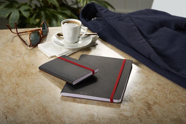 Image du produit Oxford Black n'Red Business Journal (B5, À rayures, Couverture souple)