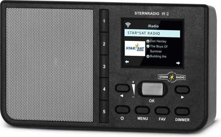 Actual product image TechniSat Internet Radio Sternradio and 2 (use a) (Web radio, Wi-Fi)