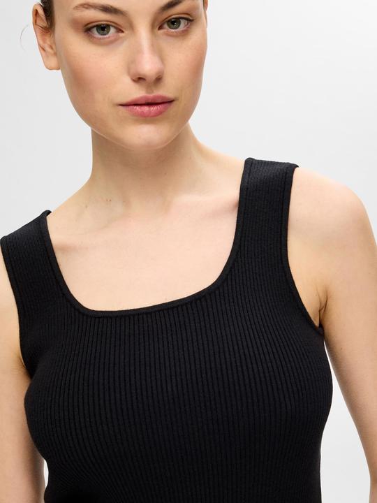 Actual product image Selected Femme Ribbed tank top (L)