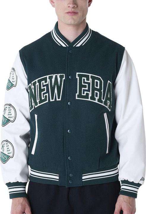 Produktbild New Era Varsity College Jacke - BRAND PATCHES - XXL (XXL)