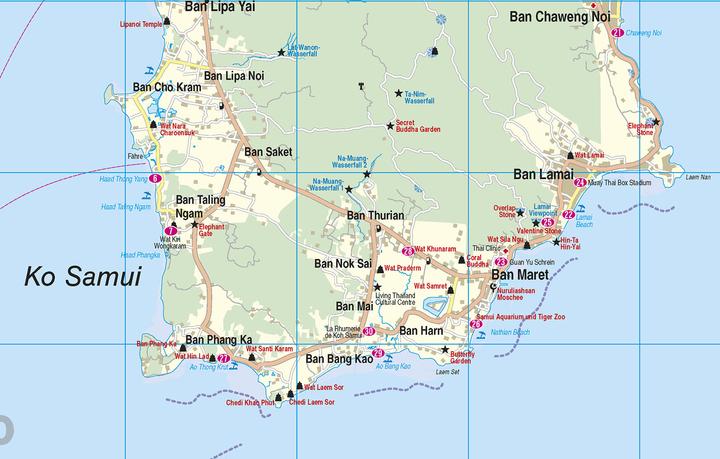 Produktbild InselTrip Ko Samui, Ko Phangan, Ko Tao (Deutsch, Tom Vater, 2023)