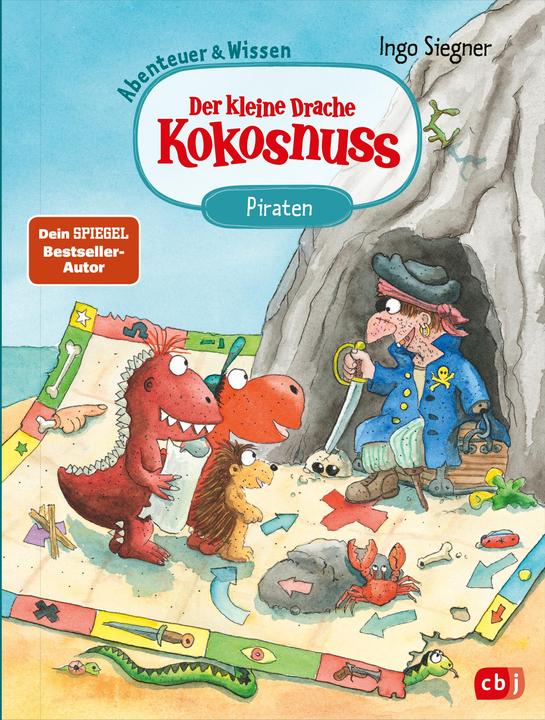 Actual product image Der kleine Drache Kokosnuss – Abenteuer & Wissen – Die Piraten (German, Ingo Siegner, 2024)