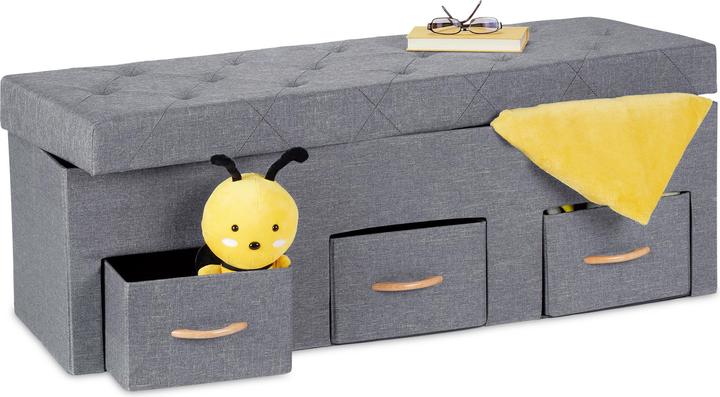Actual product image Relaxdays Storage Bench (120 cm)