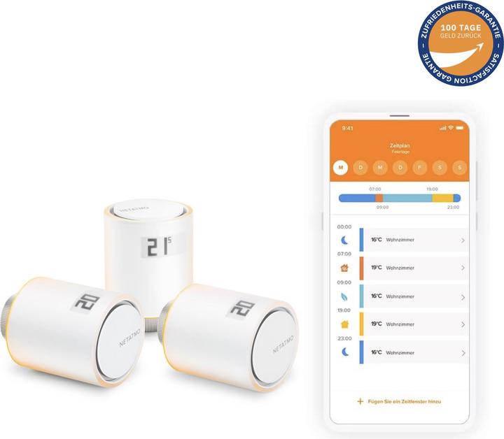 Netatmo Smart radiator thermostats
