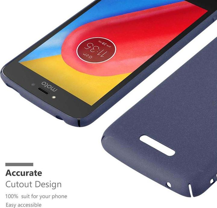Image du produit Cadorabo Couverture rigide Frosty Cover (Motorola Moto C Plus)