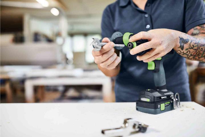 Immagine prodotto Festool Trapano avvitatore con percussione a batteria TPC 18/4 I-Basic (Batteria ricaricabile)