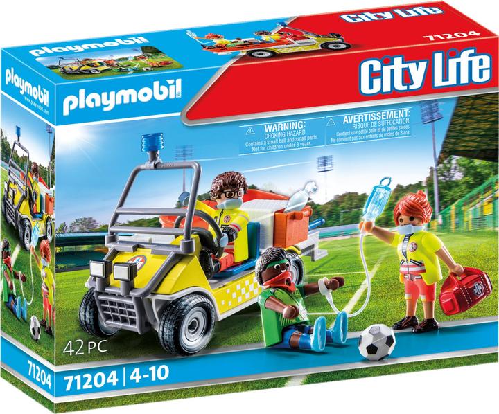 Image du produit Playmobil 71204 Caddie de sauvetage (71204, Playmobil City Life)