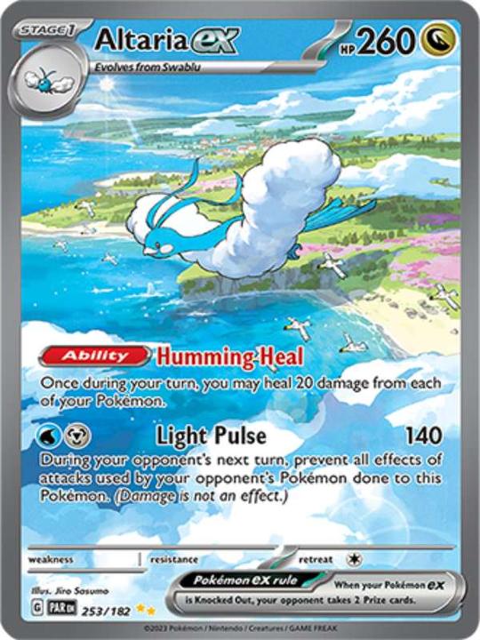 Actual product image Pokémon SV04 Booster (English, Booster Pack)