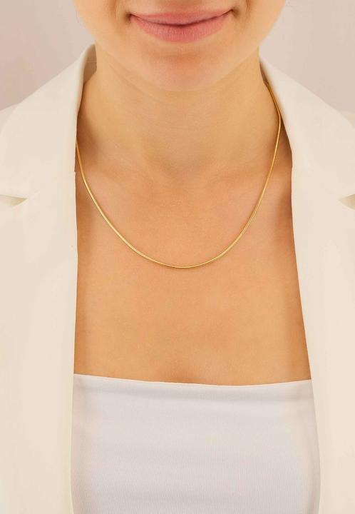 Actual product image Muau Snake (18K 750, Polished gold, 42 cm)