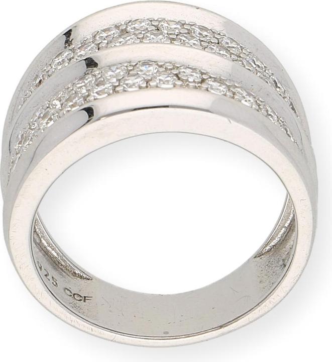 Actual product image Carat style (52, 925 Silver)