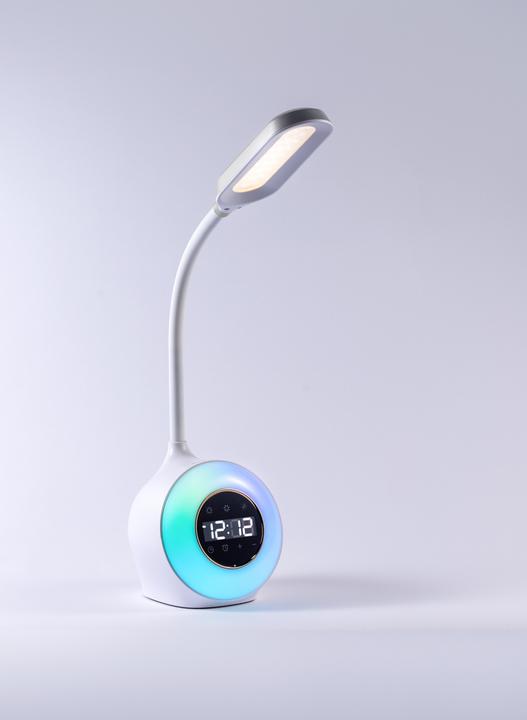 Actual product image Fuj Tek Mood Desk Lamp with Wake-Up Light and RGB Ambient Light