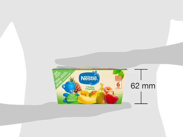 Image du produit Nestlé 7 fruits Compote, après 6 mois (400 g)