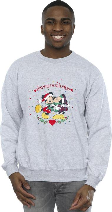 Immagine prodotto Disney Mickey Mouse Mickey Minnie Christmas Felpa Uomo (3XL)