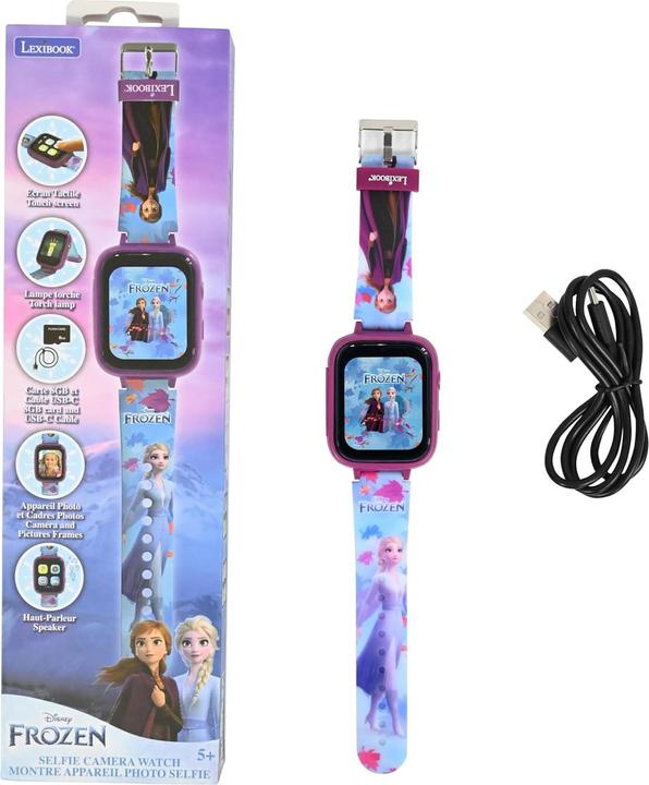 Actual product image Lexibook Frozen Camera Watch (Multilingual)