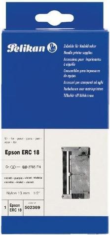 Image du produit Pelikan Epson ruban de caisse ERC18 violet