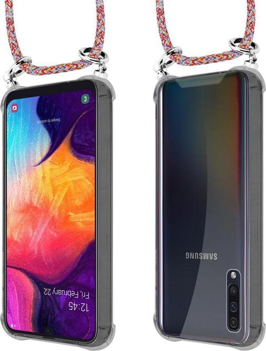 Actual product image Cadorabo TPU Mobile Phone Chain SILVER Cover
