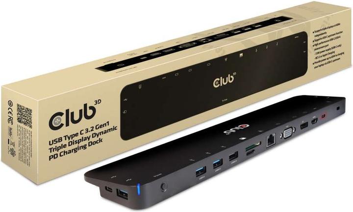 Actual product image Club 3D CSV-1564W100 (USB-C, 1 Ports)