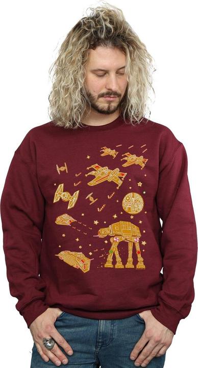 Immagine prodotto Star Wars Gingerbread Battle Felpa Uomo (L)