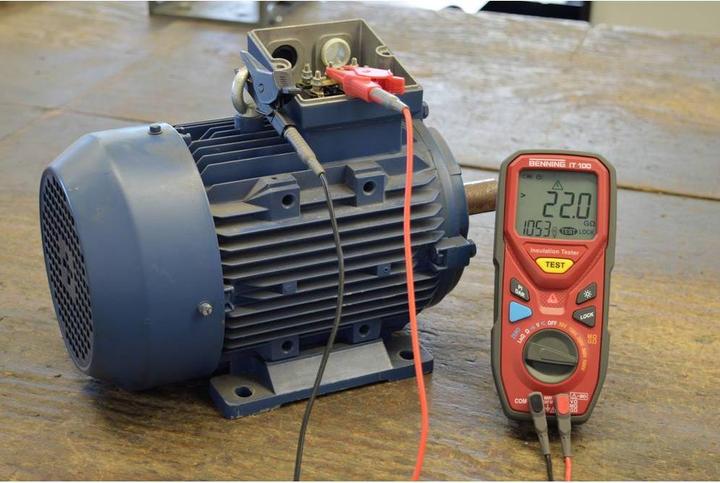 Image du produit Benning IT 100 Mesureur d'isolement 50 V, 100 V, 250 V, 500 V, 1000 V 20 G? (CAT IV 600V)