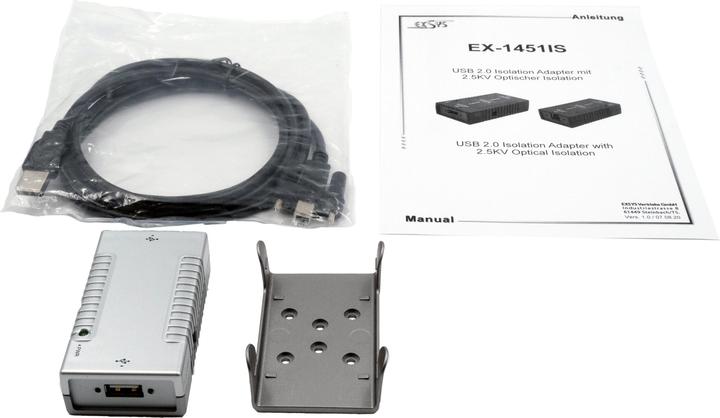 Immagine prodotto Exsys Adattatore di isolamento USB 2.0 (USB 2.0)