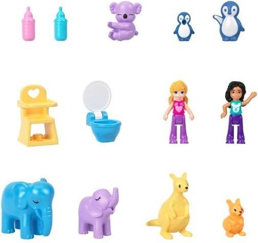 Image du produit Polly Pocket Mattel HKV50 Coffret Maman & Joey Kangourou