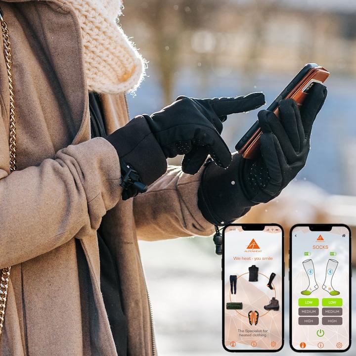 Produktbild Alpenheat FireWoolSocks beheizte Socken (APP) (XL)