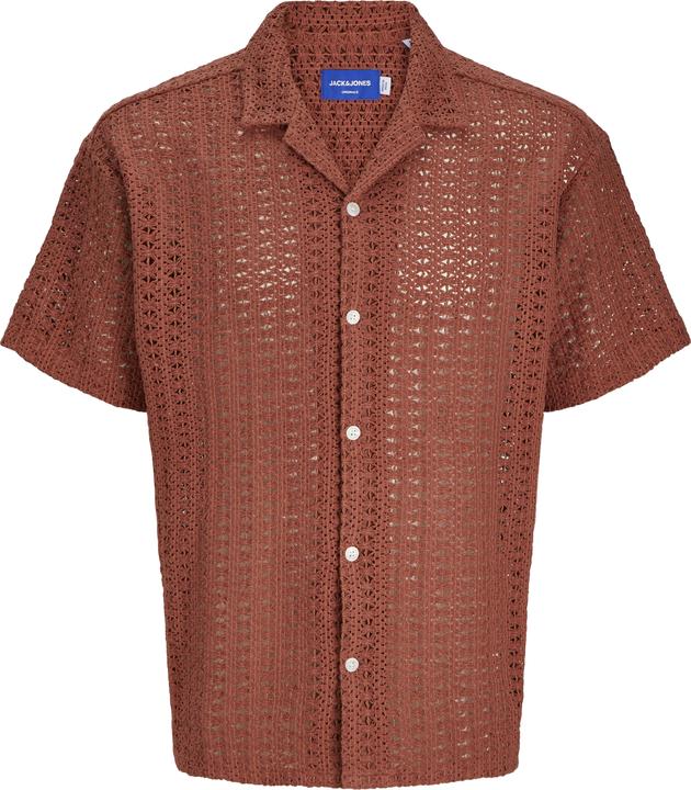 Produktbild Jack & Jones Jorcrochet Shirt Resort Ss Styd24 (L)