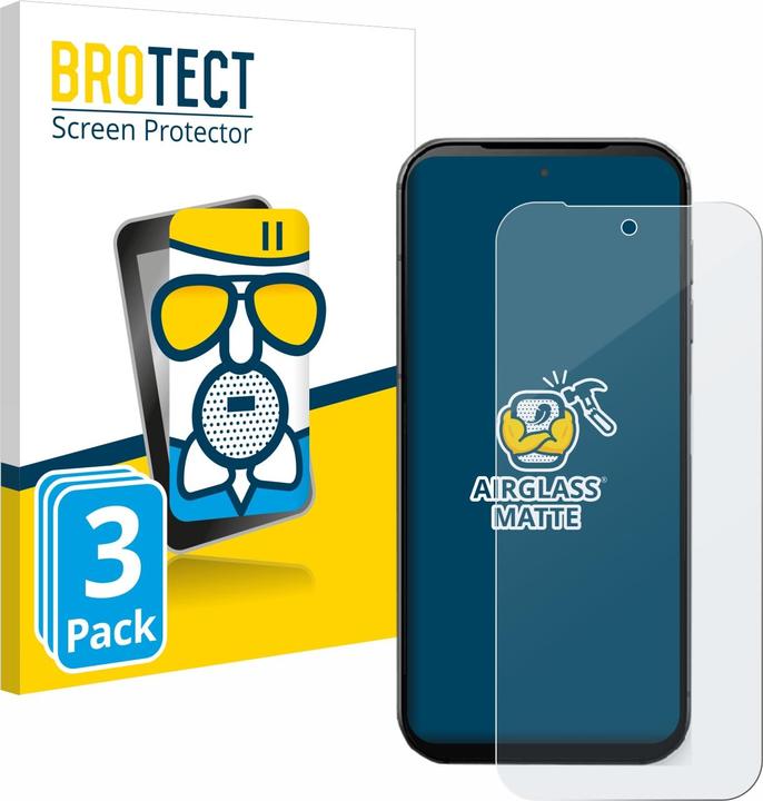 Produktbild BROTECT AirGlass Panzerglasfolie Matt (3 Stück, Fairphone 5)