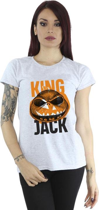 Actual product image Disney Womens/Ladies The Nightmare Before Christmas King Jack Cotton T-Shirt (XL)