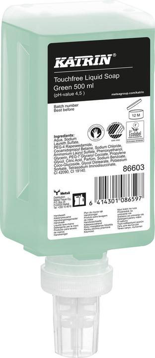 Actual product image Katrin Recharge de savon Touchfree Refill (Liquid soap, 500 ml)