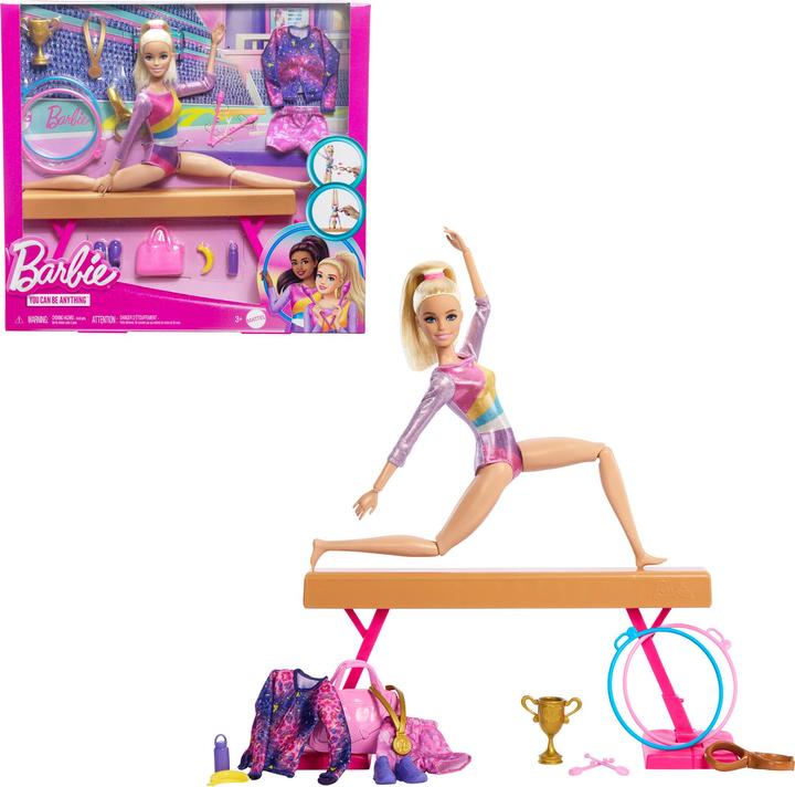 Immagine prodotto Barbie Carriera Aggiorna il playset della ginnastica