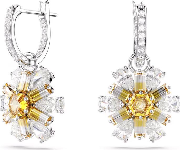 Produktbild Swarovski Idyllia Drop Ohrhänger Blume Gelb (Swarovski Metall)
