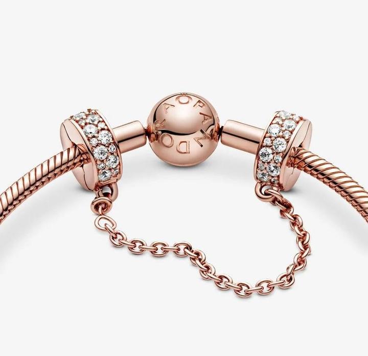 Image du produit Pandora Chaîne de confort Rose Moments (Argent 925)