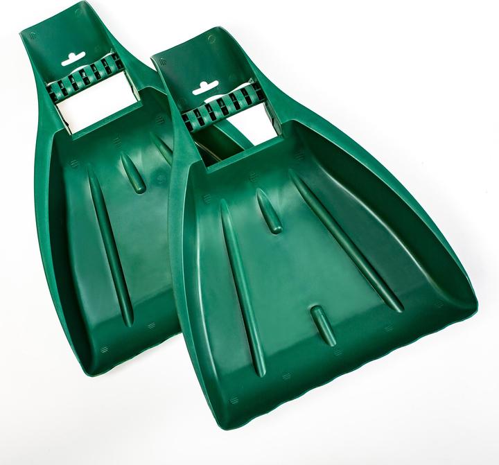 Actual product image UPP Leaf rake 2-piece leaf shovel Leaf collector Grass and leaf rake Garden