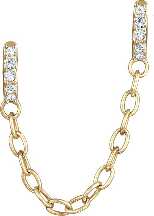 Image du produit Elli Creolen mit Kristallen (Argent Sterling)