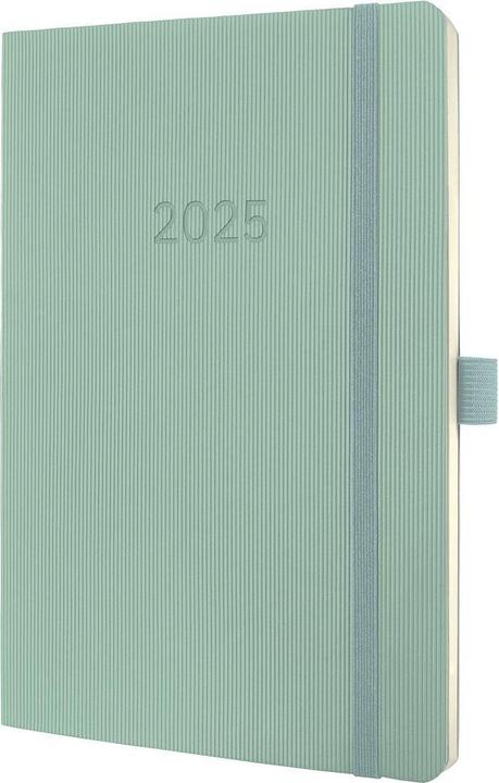 Actual product image Sigel Wochenkalender Conceptum 2025 (DE/EN/FR/NL) mint green (135 x 210 mm, Dutch, English, German, French)