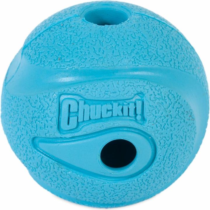 Produktbild Chuckit! CHUCK IT! The whistler dog ball M - Hundeball - 2 Stück(e) (Kauspielzeug Hund)