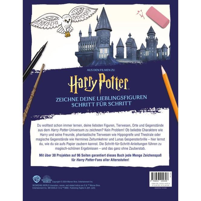 Produktbild Panini Harry Potter Zeichne deine Lieblingsfiguren Schritt für Sc