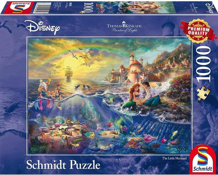 Produktbild Schmidt Spiele Kleine Meerjungfrau Arielle (1000 Teile)