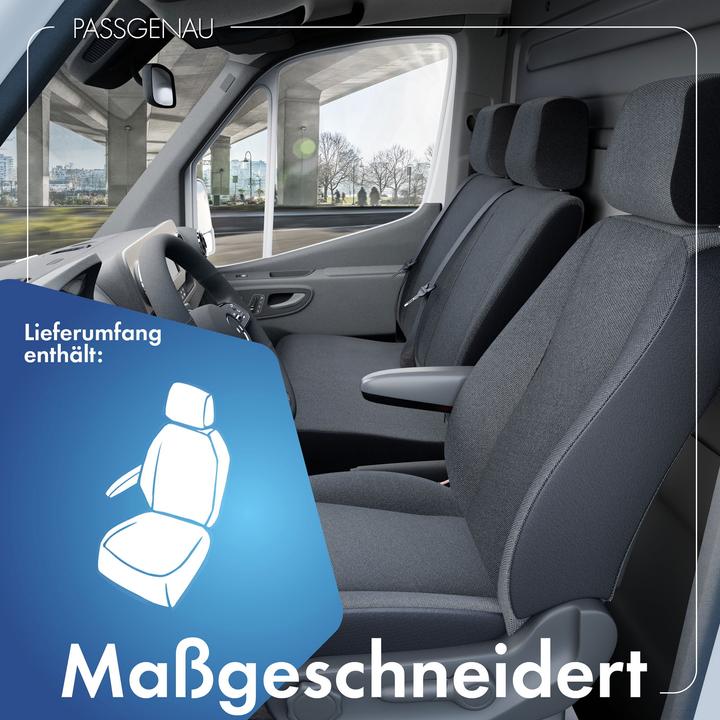 Produktbild Walser Sitzbezüge für Ford Transit für Einzelsitz vorne aus Polyester BJ 05/2014 heute