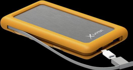Actual product image Xlayer Powerbank PLUS Outdoor (6000 mAh, 22.20 Wh)