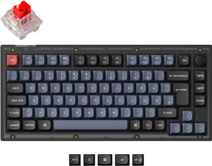 Actual product image Keychron V1 Knob (DE, Cable)